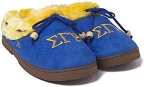 Sigma Gamma Rho Sorority Cozy Slipper Large 7-8