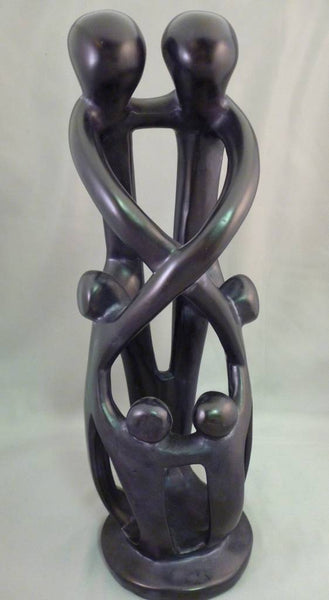 Black Family Unity Soapstone