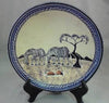 Zebra Soapstone Plate