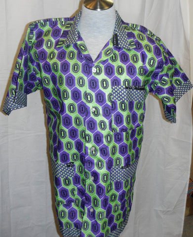 Green and Purple Shirt