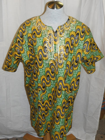 Green And Yellow Shirt