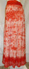 Orange And White Skirt
