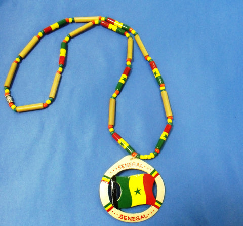SENEGAL FLAG NECKLACE