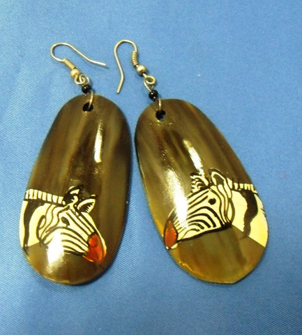 ZEBRA EARRINGS